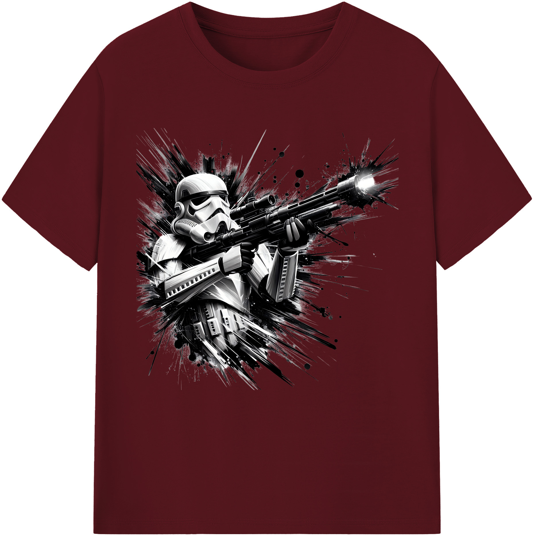 （画像用） スター・ウォーズ Star Wars 綿100％半袖Tシャツ（フロントプリント）